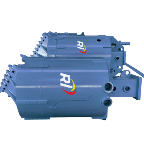Open Type Drilling Bucket With Drilling Teeth for SoilRock (2)