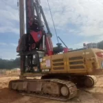 Used Sany SR285 Rotary Drilling Rig